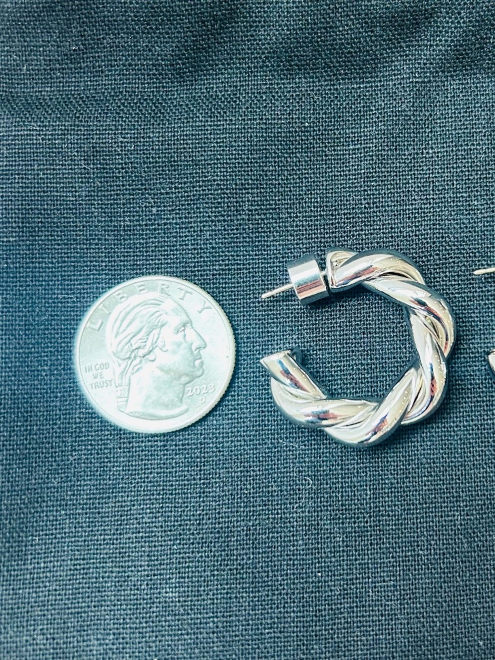 Jennifer Fisher Twisted Lilly Mini Hoops